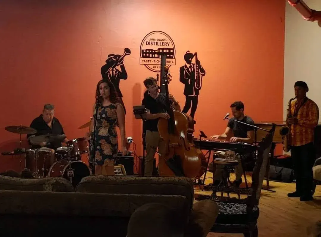 Evalve performing as a full band